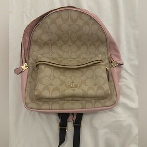 PINK COACH MINI BACKPACK